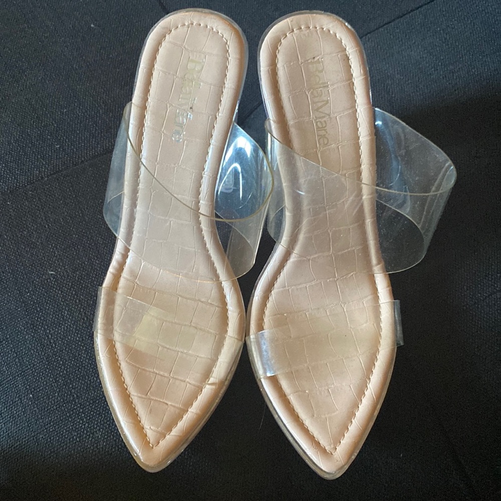 Clear Nude heel